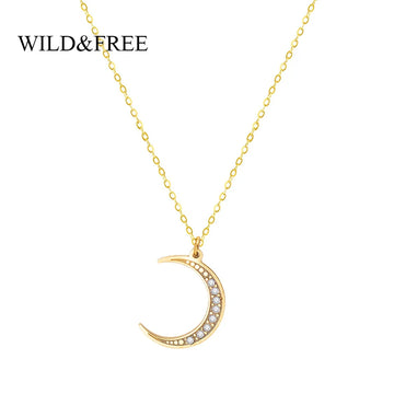 Crescent Moon Necklace